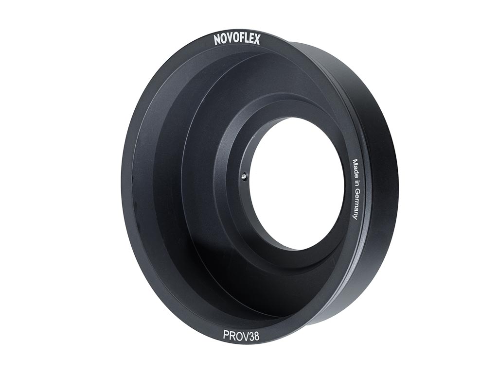 Anschlußring V-Groove Ø38, versenkt an PRO-Balgengeräte