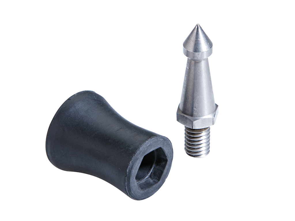 Spike mit Gummikappe, 3er Set 3/8" Gewinde