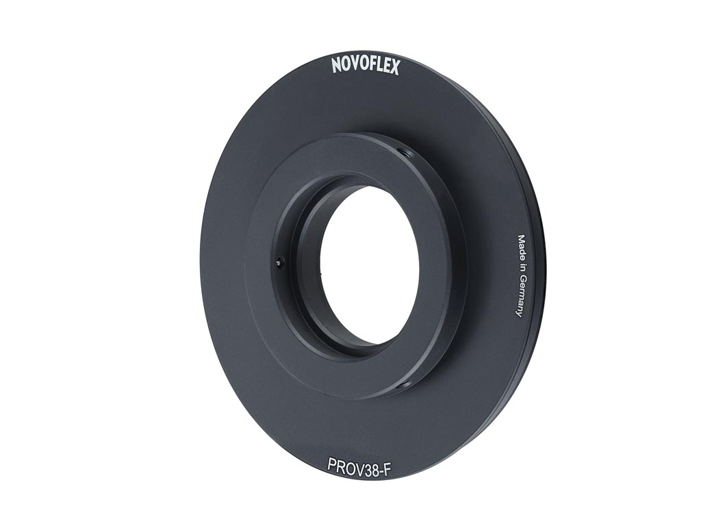 Anschlußring V-Groove Ø38, plan an PRO-Balgengeräte