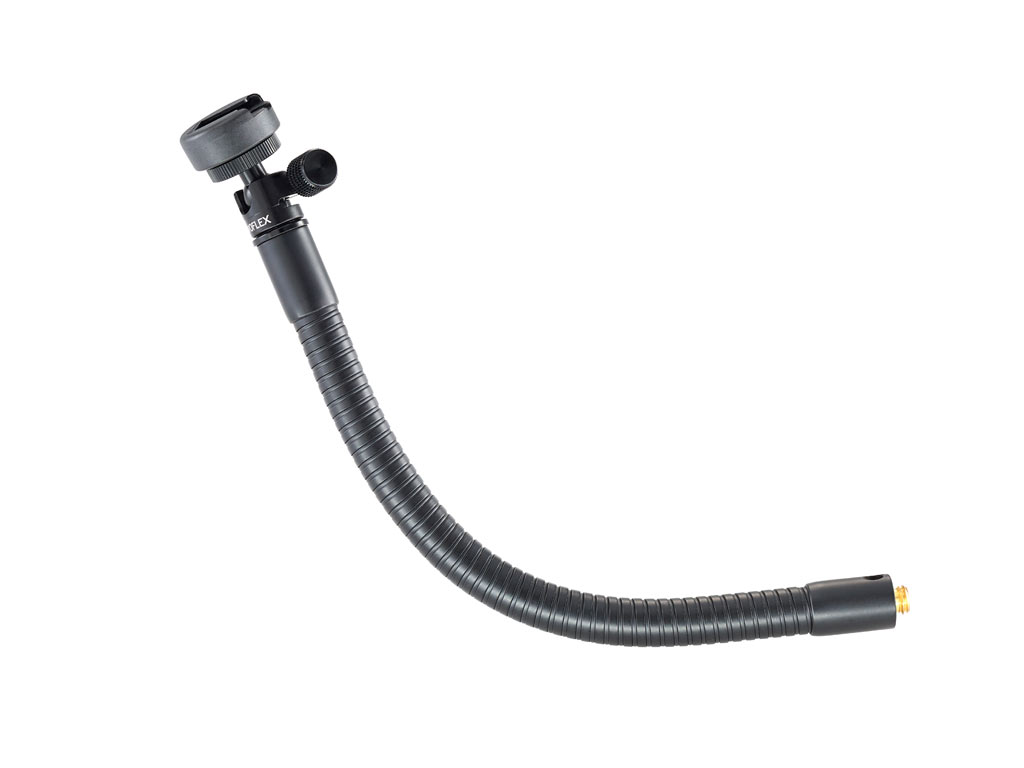 Kurzer Flexibler Arm mit Kugelkopf und Blitzschuh 26 cm